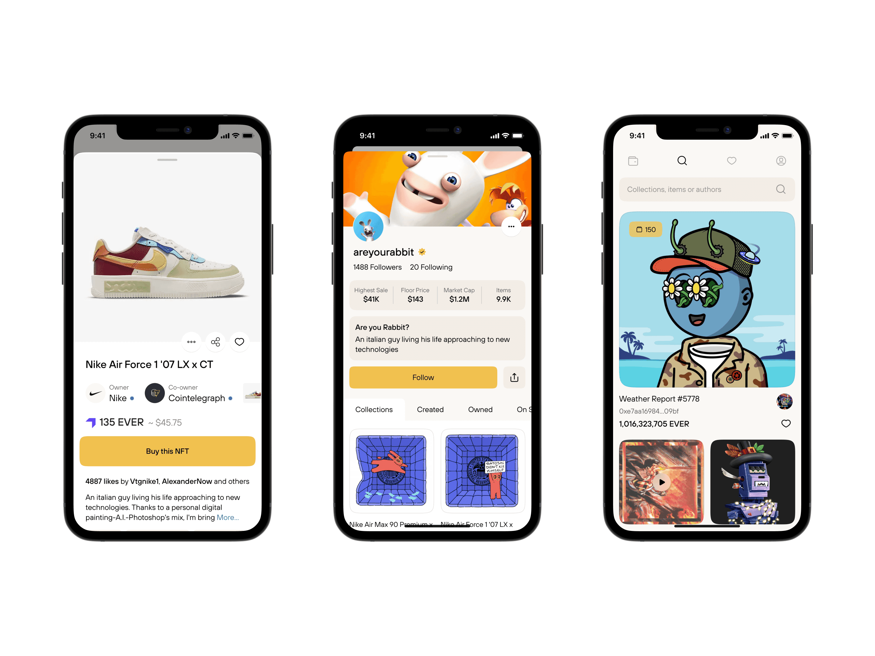 NFT Marketplace & Wallet